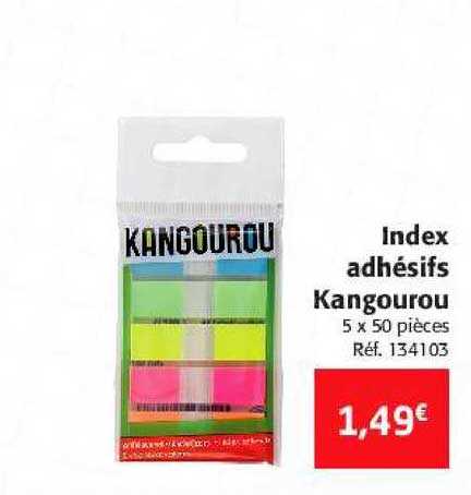 index adhésifs kangourou