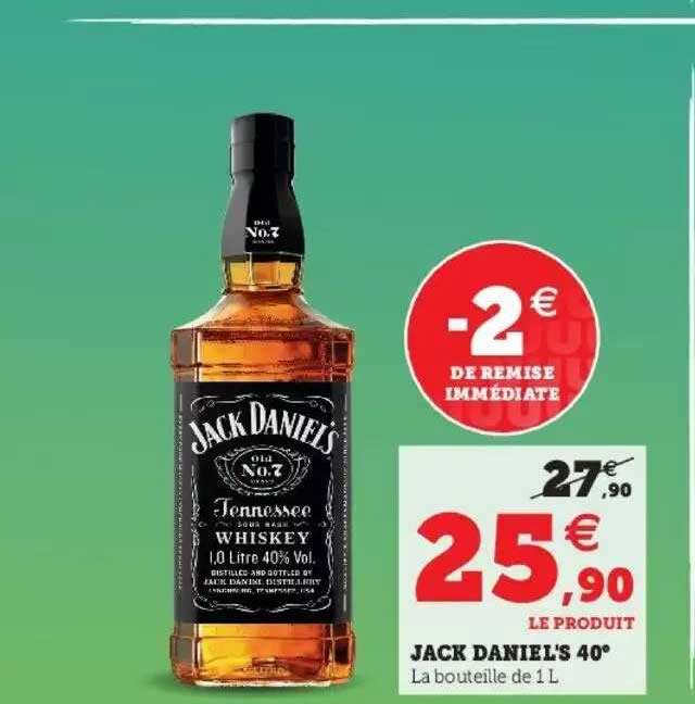 jack daniel's 40°