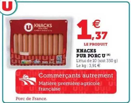 Knacks Pur Porc U