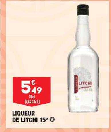 Liqueur De Litchi 15°