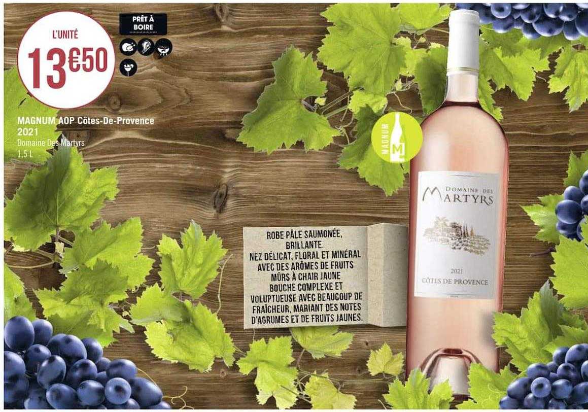magnum aop côtes-de-provence 2021