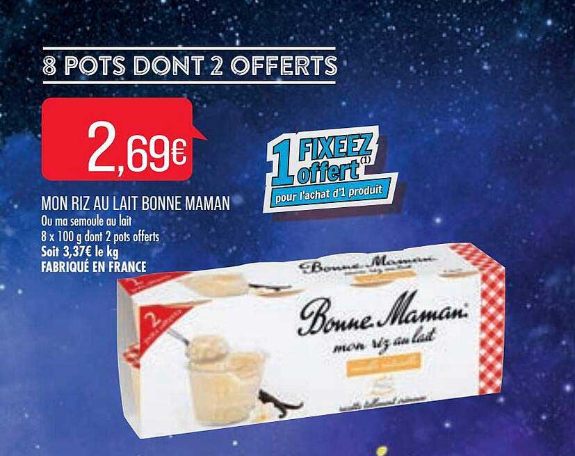 mon riz lait bonne maman