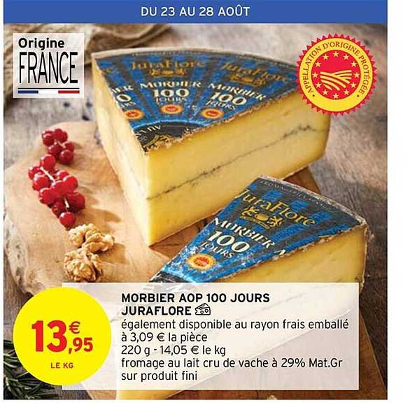 morbier oap 100 jours juraflore