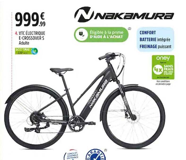 nakamura vtc électriques e-crossover s adulte