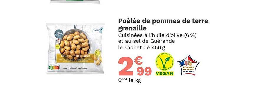 Poêlée De Pommes De Terre Grenaille