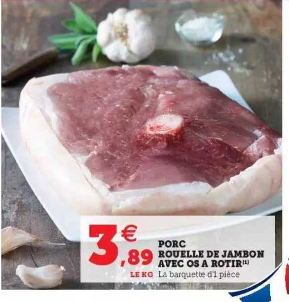 Porc Rouelle De Jambon Avec Os à Rôtir