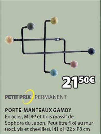 porte-manteaux gamby