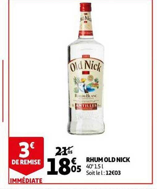 rhum old nick