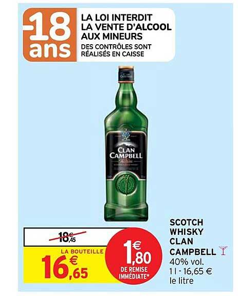 scotch whisky clan campbell