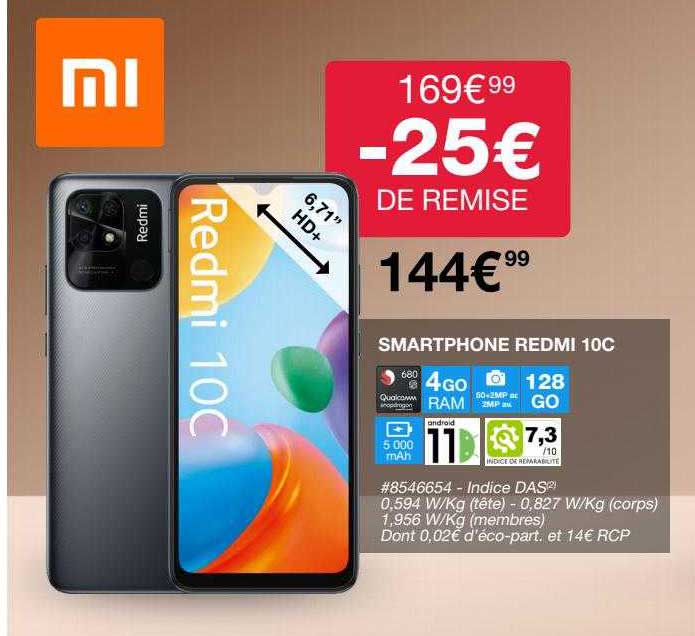 smartphone redmi 10c