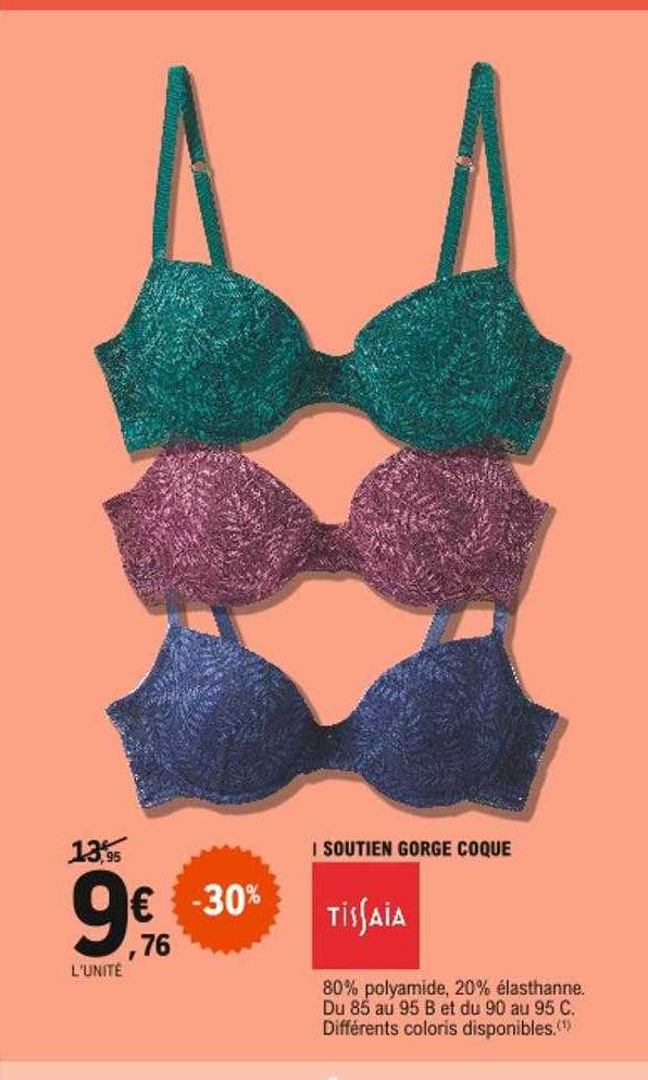 soutien gorge coque tissaia