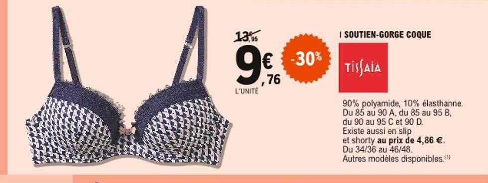 soutien-gorge coque tissaia