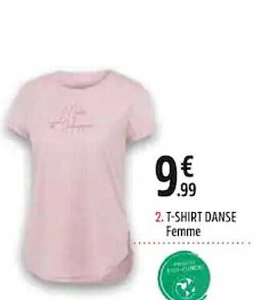 t-shirt danse femme