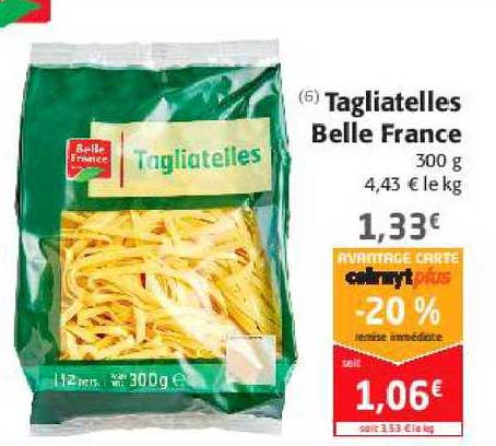 tagliatelles belle frances