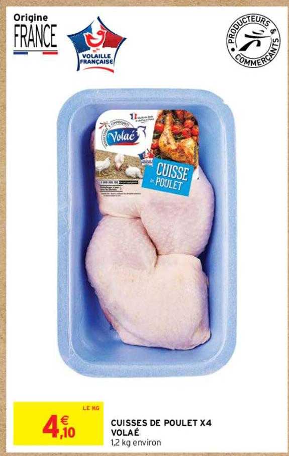 Cuisses De Poulet X 4 Volaé