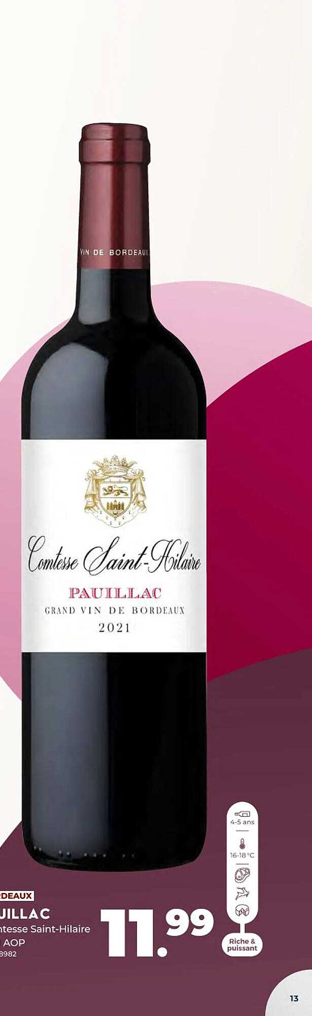 pauillac comtesse saint-hilaire