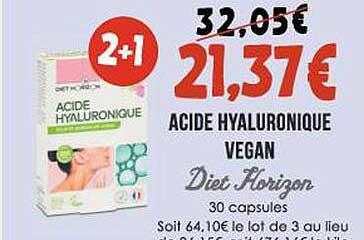 acide hyaluronique vegan diet horizon