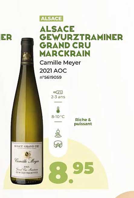 Alsace Gewurztraminer Grand Cru Marckrain