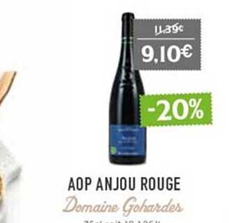 Aop Anjou Rouge Domaine Gohardes