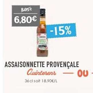 Assaisonnette Provençale Quintesens