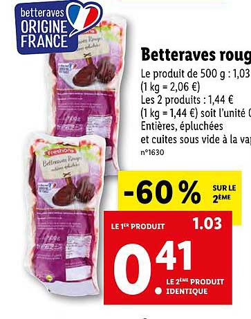 Betteraves Rouge