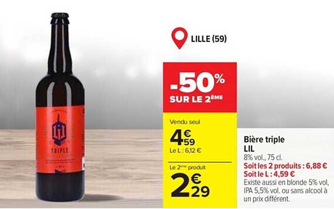Bière Triple Lil
