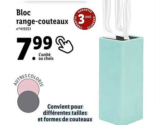 Bloc Range-couteaux