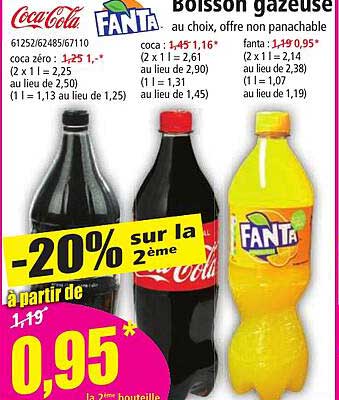 boisson gazeuse coca-cola, fanta