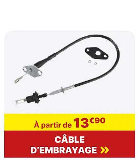 câble d'embrayage