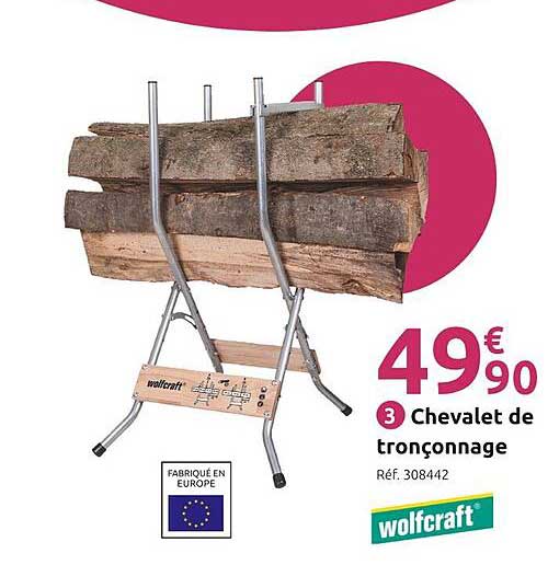 Chevalet De Tronçonnage