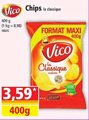 Chips La Classique Vico