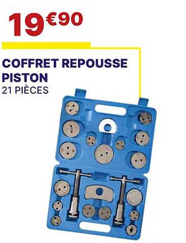 coffret repousse piston