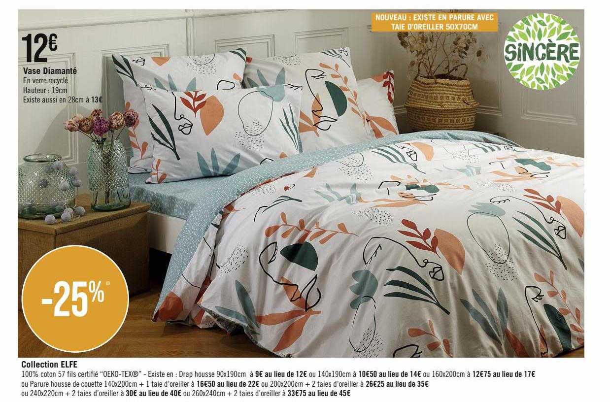 collection elfe sincère, vase diamanté