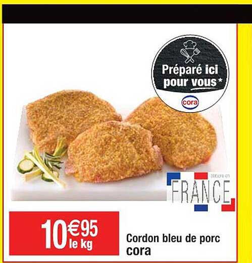 Cordon Bleu De Porc Cora