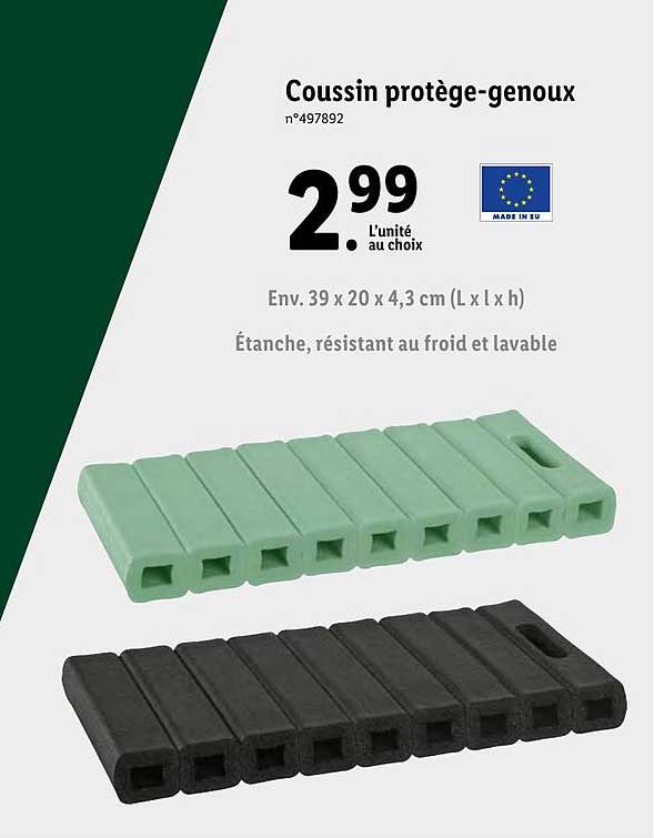 Coussin Protège-genoux
