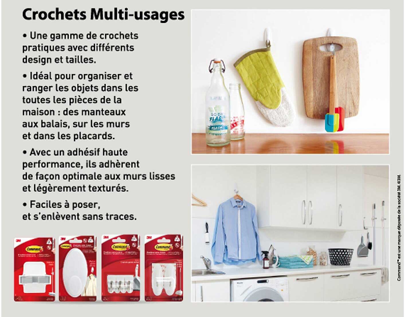 crochets multi-usages