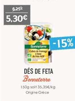 Dés De Feta Bonneterre