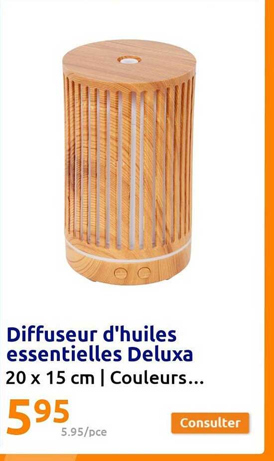 diffuseur d'huiles essentielles deluxa