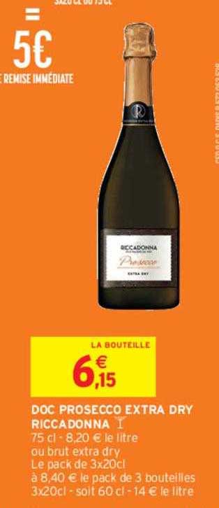 Doc Prosecco Extra Dry Riccadonna