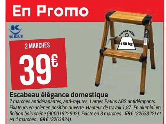 escabeau élégance domestique