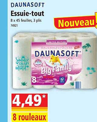essuie-tout daunasoft