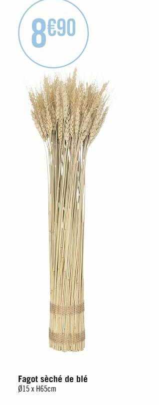 fagot séché de blé