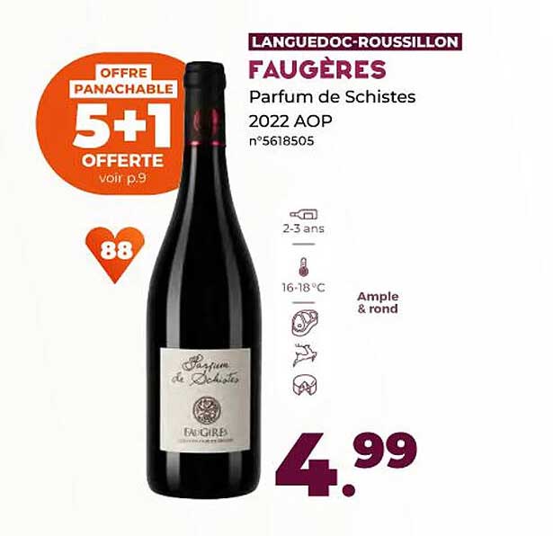 faugères parfum de schistes 2022 aop