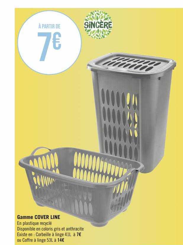 gamme cover line sincère