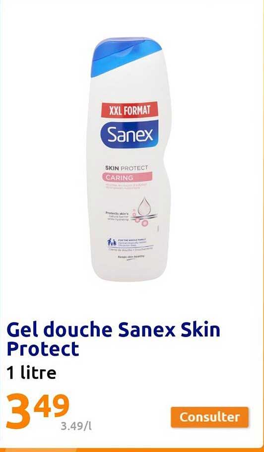 Gel Douche Sanex Skin Protect