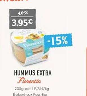 hummus extra florentin