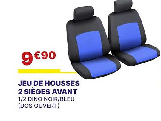 jeu de housses 2 sièges avant