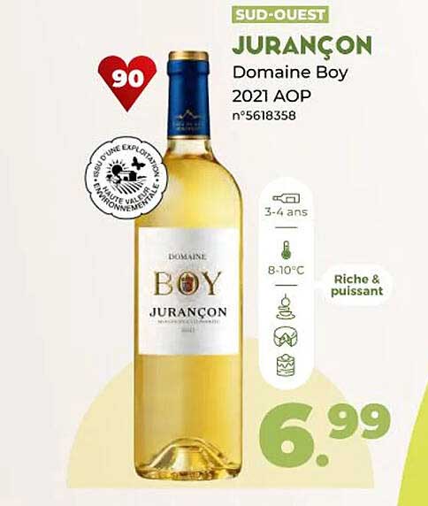 jurançon domaine boy 2021 aop