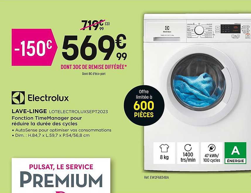 lave-linge electrolux