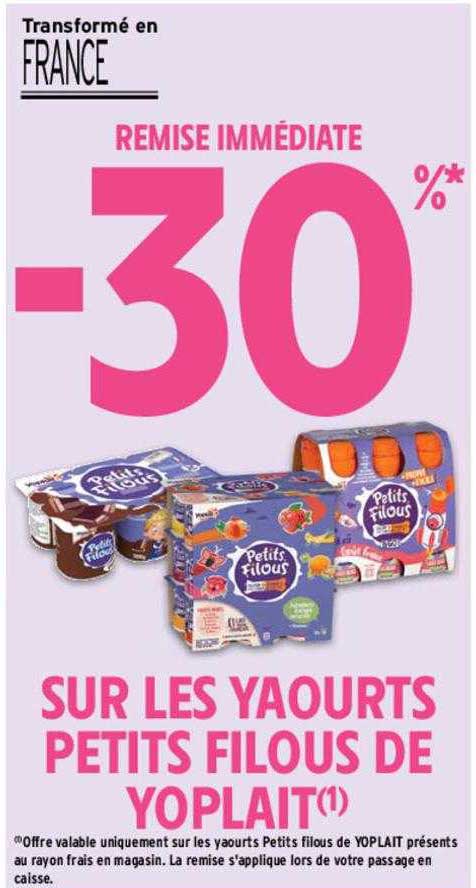 Les Yaourts Petits Filous De Yoplait